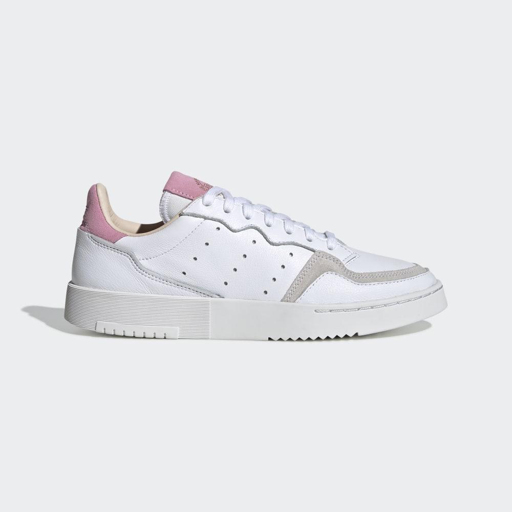 Originals Adidas Supercourt Dama Romania - Albi/Roz EF9219